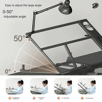 Table à dessin réglable en hauteur en verre Transparent de haute qualité pour meubles de maison scolaire