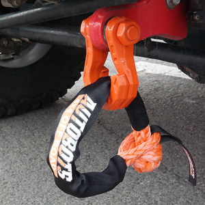 Große Zähigkeit 55000 Pfund Seilwinde synthetisches weiches Ketten+Recovery Ring Set robuste weiche Ketten - Product Image 5