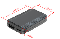 Cargador Ultrafino Resistente al Fuego PD 3.0 QC 30W para Computadoras Portátiles, Teléfonos Móviles, Tabletas, Afeitadoras Eléctricas y Autos de Juguete