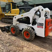 Meistverkaufter Gebrauchter Bobcat S300 Radlader Erdbewegungsmaschine Bobcat S300 zum Günstigen Preis