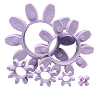 Raccord flexible GR en polyuréthane TPU pour bloc de rondelle tampon de coing de compresseur d'air avec élément élastomère GS en aluminium