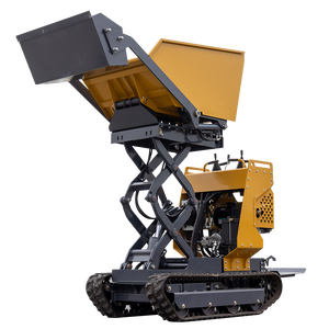 Mini Dumper Cingolato, Carriola a Motore, Dumper Cingolato per Lavori Agricoli, Mini Dumper Cingolato per Cantiere - Product Image 1