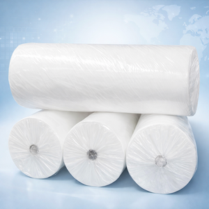 Tela No Tejida 100% SMS Spunbond en Rollos, Tela No Tejida <span class=keywords><strong>Desechable</strong></span> para Batas Quirúrgicas - Product Image 2