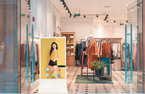 3D <strong>AR</strong> Virtual Mirror for Clothing Cosplaying Fitting Digital Signage Changing Room Interactive Projection Somatosensory Games - Product Image 2