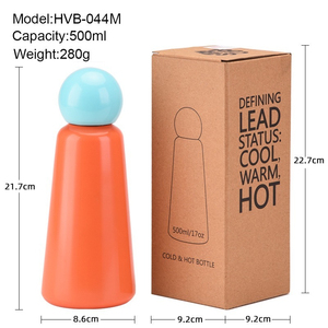 Nuevo y lindo vaso aislante de acero inoxidable 304 con aislamiento térmico para frío y calor, creativo, para estudiantes, para exteriores, de doble capa, portátil, para agua. - Product Image 6
