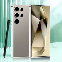 Smartphone S25 Ultra 5G Double SIM 16 Go + 1 To, Caméra Arrière 108 MP, Processeur Deca Core, Écran AMOLED 144 Hz 6,6 pouces, Batterie 6000 mAh, Étanche, Android 14, Espagnol
