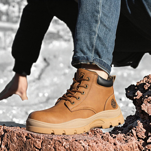 Botas de Seguridad con Punta de Acero Unisex, Duraderas, Antideslizantes, Anti-golpes, Anti-pinchazos, para Invierno, Fábrica, Trabajo al Aire Libre, Protección Laboral - Product Image 4