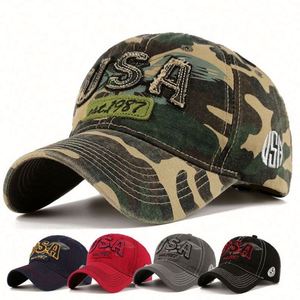 Custom Embroidered Baseball <b>Cap</b> Men <b>Women</b> Distressed Vintage Sport Baseball <b>Cap</b> - Product Image 1