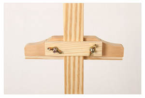 Trépied en bois <span class=keywords><strong>de</strong></span> pin 5 pieds, 1500mm, toile pour Studio, support d'art, HJ-2H - Product Image 3