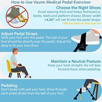 Vélo d'exercice de bureau avec écran LCD - Mini vélo pliable en acier allié pour l'entraînement des bras et des jambes - Équipement de fitness à domicile