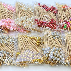 Palillos y Brochetas de Bambú Desechables Elegantes - Antiadherentes, Saludables, con Logotipo Personalizado para Fiestas, Aperitivos, Barbacoas y Snacks - Product Image 5