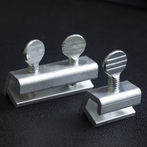 Serratura di Sicurezza per Finestre <span class=keywords><strong>Scorrevoli</strong></span> in Alluminio, per Finestre Verticali e Orizzontali, Installazione Senza Foratura - Product Image 3