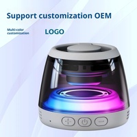 M2 RGB en plastique magnétique pour mini caisson de basses 5.3, audio bidirectionnel, prise en charge de l'application, commande vocale, autonomie de 3 à 5 heures, portable, extérieur