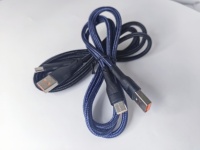 Kabel Pengisian Cepat KAKUSIGA 5A Tipe-C Berjalin, Mendukung Pengisian Daya & Transmisi Data untuk Perangkat Seluler