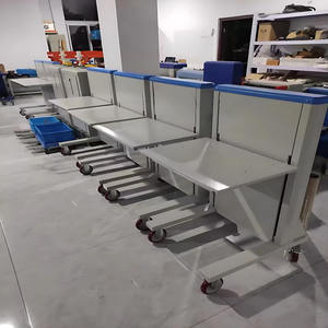 Mesa Elevadora Ligera Sin Motor, Carro Móvil Portátil con Ruedas para Uso en Oficina - Product Image 6