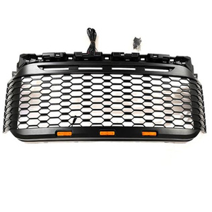 Grille pour <span class=keywords><strong>Ford</strong></span> F150 F-150 <span class=keywords><strong>Raptor</strong></span> 2021 <span class=keywords><strong>2022</strong></span> avec lumière ambrée intégrée, <span class=keywords><strong>noir</strong></span> ABS, pièces détachées automobiles, grille pour F150 <span class=keywords><strong>2022</strong></span> - Product Image 3