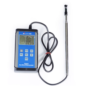 Anémomètre à ailettes SUMMIT-556 pour enregistrement de données, mesure de la vitesse du vent et du débit d'air avec mémoire pour les tests environnementaux - Product Image 1