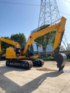 Excavadora Liugong 913F con línea de martillo, excavadora hidráulica de cadenas de 13 toneladas, máquina de movimiento de tierras, nueva, gran oferta - Product Image 5