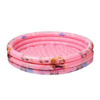 Piscine gonflable arc-en-ciel à trois anneaux pour bébés et enfants, usage domestique, petite taille, pour la santé, le massage, les sports aquatiques et la pêche