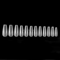 Nail art — ongles Gel à cuticules fines, manucure gel, couverture complète, en acrylique, pour Salon, ongles artificiels