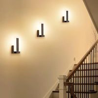 Appliques murales LED modernes - Noir 3000K Blanc chaud Éclairage intérieur