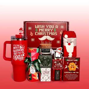 Luxury Holiday <b>Gift</b> Set Wholesale Christmas Mug for Women Valentine's Day Birthday & Children's <b>Gifts</b> Promotional Sets - Product Image 4
