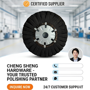 High Efficiency Chiba Round 8SFN 320# 12x2x5 Flap <b>Wheel</b> for Metal Wood OEM/ODM Manufacturing Private Label Distributor Support - Product Image 6