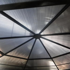 Toldo de Jardín para Patio, Gazebo Hexagonal Impermeable con Mosquitera - Product Image 4