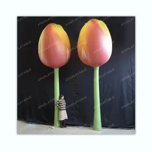 Fiori gonfiabili giganti del tulipano di vendita calda artificiali per la pubblicità