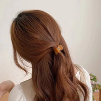 DOWELL Barrettes simples coréennes en forme de trompette pour enfants, accessoires capillaires en acétate, petites pinces à cheveux