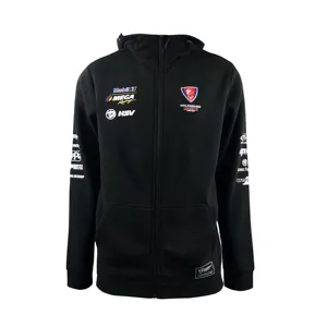 Groothandel Op Maat Gesublimeerde Katoenen Fleece Warmte Zachte Motor En Auto Pit Team Racing Team Sportteam Hoodie