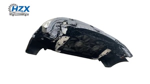 Accesorios para Parachoques Delantero para Audi <span class=keywords><strong>A6</strong></span> C7 <span class=keywords><strong>2015</strong></span>, Condensador, Ventilador Electrónico, Faros Antiniebla, Rejilla con Clips Incluidos, Usado - Product Image 4