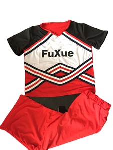 <span class=keywords><strong>Groupe</strong></span> Performance Cheerleading <span class=keywords><strong>Costumes</strong></span> pour Hommes Femmes Enfants Aérobic Danse Uniformes pour Enfants Performance - Product Image 5