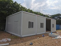 Porte-bébé Mobile, avec structure en acier, panneau sandwich détachable, maison légère, conteneur détachable