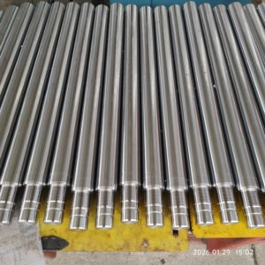 Eje de Rodamiento de Caja de Cambios Chromoly CK45 C45E, Endurecido por Inducción Flexible, Cromado, Dureza HRC60, Alternativa a Misumi - Product Image 5