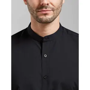 Camisa de papá con cuello de banda, merchandising corporativo - Product Image 5