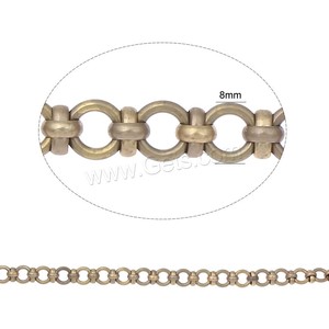 Tùy chỉnh bán buôn sản xuất nhà máy <span class=keywords><strong>handmade</strong></span> Brass <span class=keywords><strong>Chain</strong></span> 8x2 mét đồ trang sức - Product Image 4