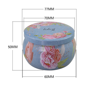 Lata de Metal Redonda Vacía <span class=keywords><strong>para</strong></span> <span class=keywords><strong>Velas</strong></span> al <span class=keywords><strong>por</strong></span> <span class=keywords><strong>Mayor</strong></span>, Mini <span class=keywords><strong>Latas</strong></span> de Pintura con Tapa <span class=keywords><strong>para</strong></span> Pintura y <span class=keywords><strong>Velas</strong></span> - Product Image 2