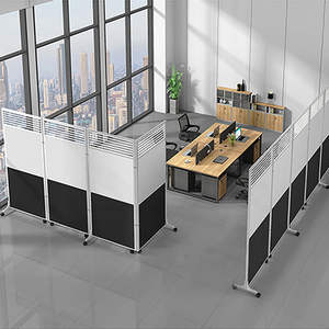 Divisor de pared de oficina en casa duradero flexible panel de oficina de sala de estar pared móvil - Product Image 5