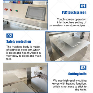 ORME Machine à couper les gâteaux en feuilles commerciales Coupeur de gâteaux carré Diviseur de gâteaux - Product Image 4