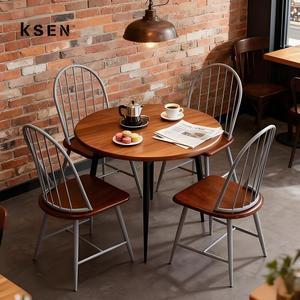 Mesa <span class=keywords><strong>de</strong></span> <span class=keywords><strong>comedor</strong></span> redonda <span class=keywords><strong>de</strong></span> <span class=keywords><strong>madera</strong></span> con juego <span class=keywords><strong>de</strong></span> <span class=keywords><strong>sillas</strong></span> <span class=keywords><strong>de</strong></span> lujo negro sal para <span class=keywords><strong>4</strong></span> para restaurante, hotel o sala <span class=keywords><strong>de</strong></span> estar TC0129 - Product Image 2