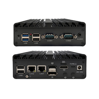 Mini Computadora Industrial Sin Ventilador N150, 2xRs232 COM, 2xHD DP, 8GB DDR5, 128GB SSD, 2x2.5G Lan, Mini Firewall Pfsense, Servidor para Oficina en Casa