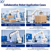 Brazo Robótico Colaborativo de 6 Ejes FR5 Cobot con Carga Útil de 5 kg, Motor PLC, Núcleo de Aluminio, Acero Inoxidable, Soldadura, Pulido, Rectificado