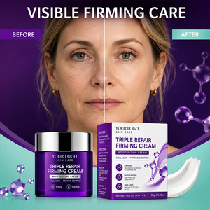 Crema Reafirmante Antiedad de Marca Privada, Apoyo a la Elasticidad, Hidratación, Cuidado Luminoso, Piel Seca y Irregular, Para Todo Tipo de Piel, Crema de Triple Reparación - Product Image 2