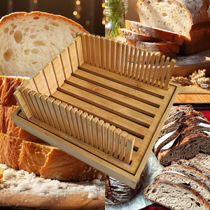 Cortador de pan de bambú 156 Nan, herramienta de repostería de bambú desmontable y ensamblable para uso doméstico - Product Image 3