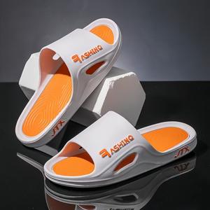 Zapatillas informales de verano para hombres y mujeres, ropa exterior de fondo suave, sandalias antideslizantes para el hogar, nuevos zapatos deslizantes para interiores y fuera de la casa - Product Image 3
