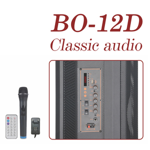 Altavoz profesional para exteriores con luces, altavoz grande de 12 pulgadas, fiesta de <span class=keywords><strong>Dj</strong></span> con micrófono, altavoces portátiles para fiesta - Product Image 2