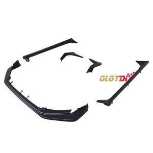 สปอยเลอร์กันชนหน้าทรง MUG แบบ ABS พร้อมสเกิร์ตข้าง ดิฟฟิวเซอร์หลัง สปลิตเตอร์ และคานาร์ด สำหรับ Honda Civic รุ่นที่ 11 FL5 Type R ปี 2022-2023 - Product Image 5