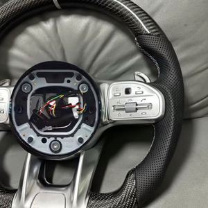 Volant de voiture de haute qualité pour <span class=keywords><strong>Mercedes</strong></span> Benz C63 E63 W213 C43 A45 G63 G500 S63 A45 G63 G55 E63 en fibre de carbone - Product Image 5