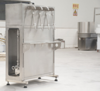 Machine de remplissage semi-automatique commerciale pour liquides, jus, lait de soja, lait, vin, machine de remplissage de bouteilles multi-spécifications